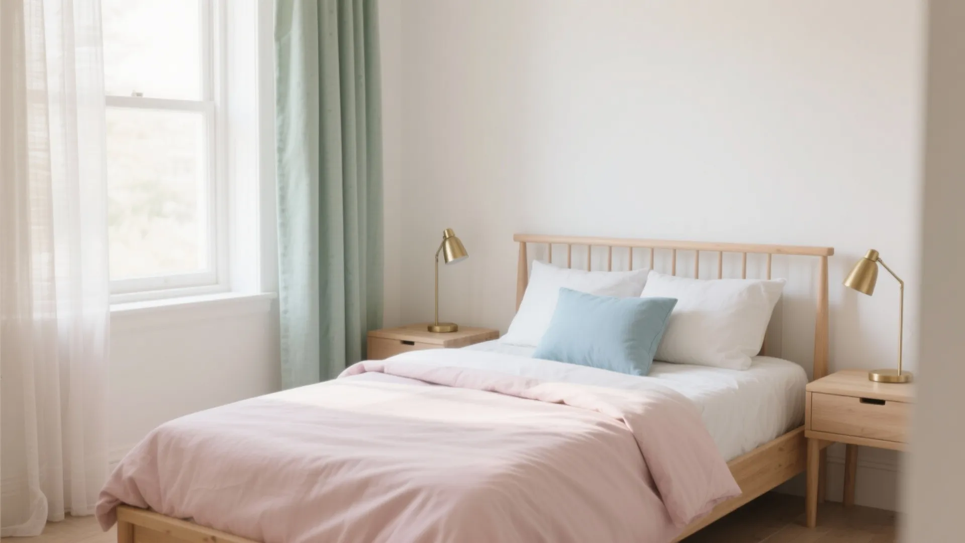 Soft Pastels with Warm Whites