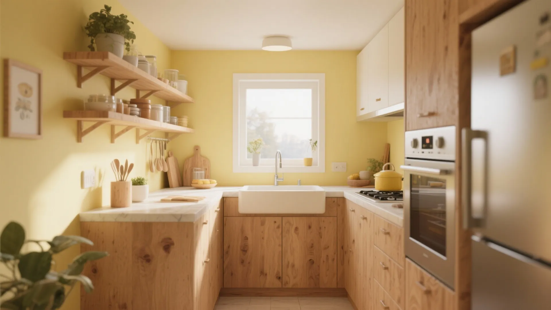 Pastel Yellow for Subtle Cheer