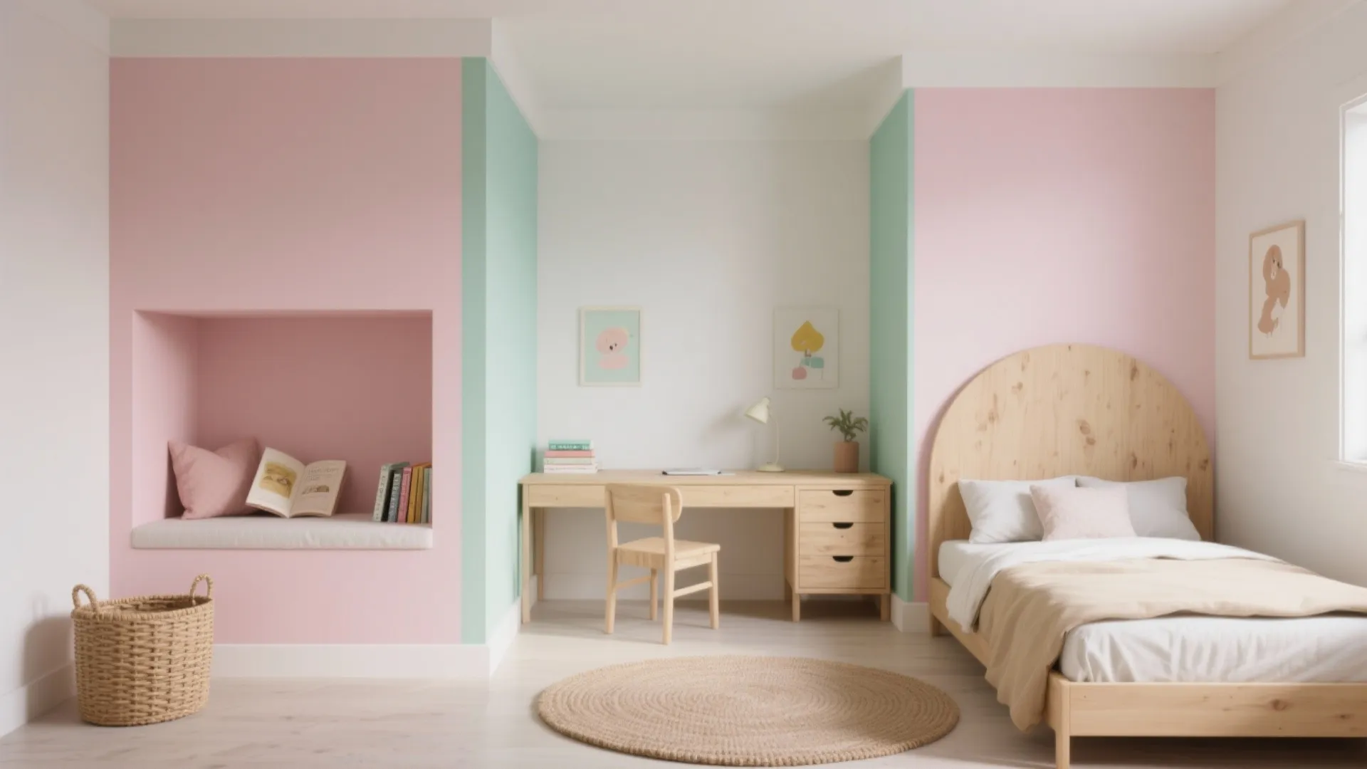 Pastel Color Blocking Zoning