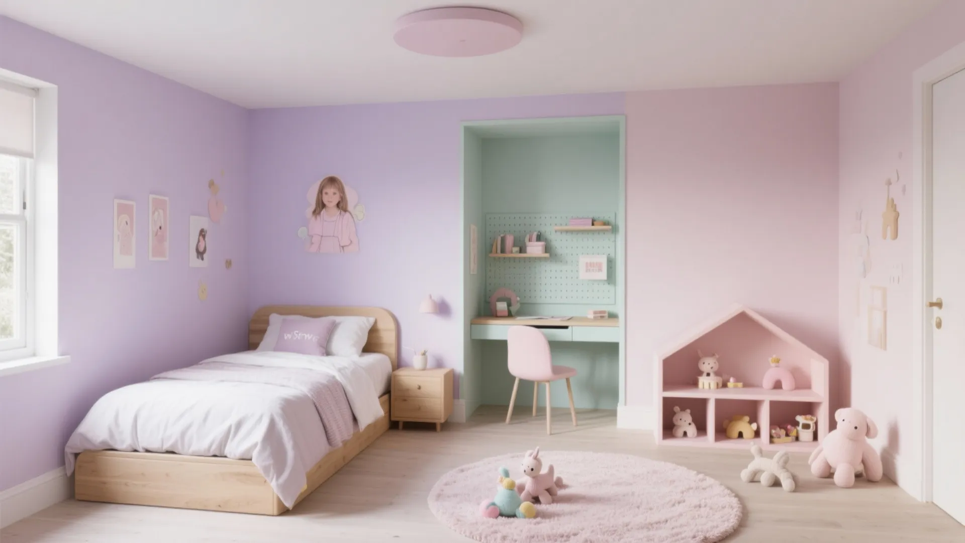 Pastel Zoning That Calms and Grows