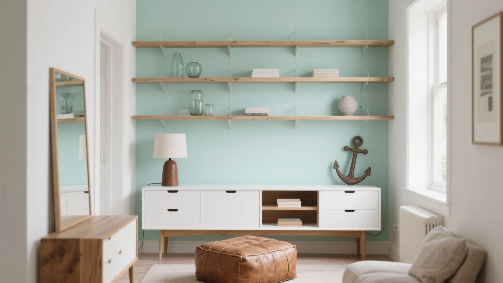 Pastels Paired with Natural Wood
