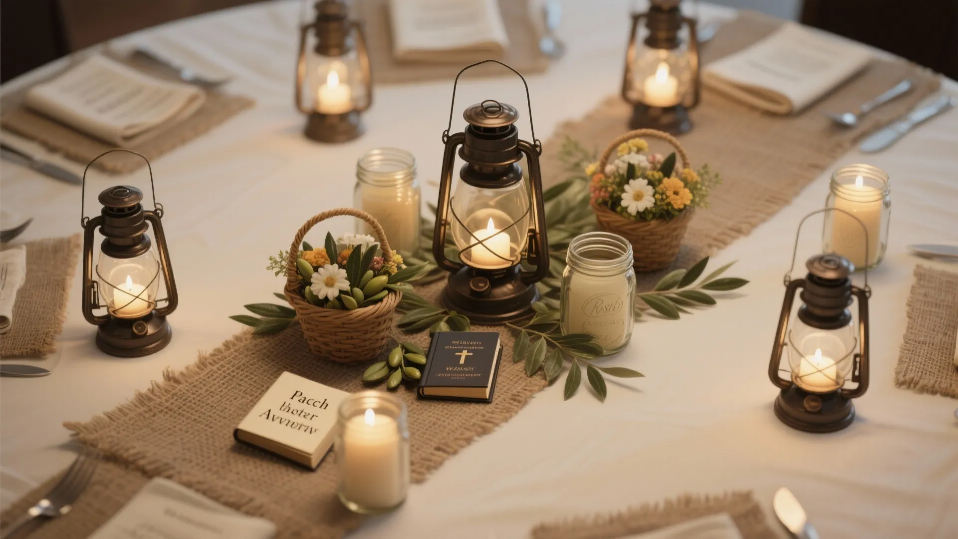 4. Themed Table Centerpieces