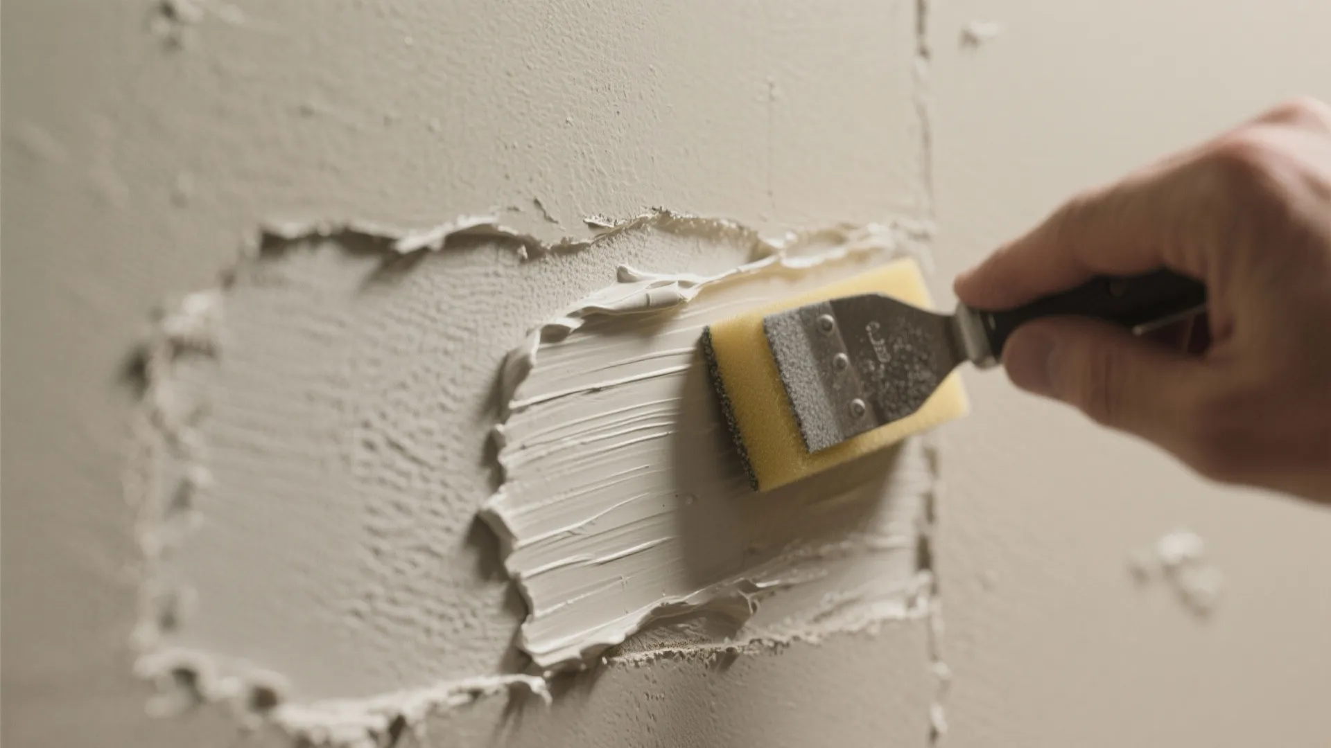 4. Fix imperfections before final sand