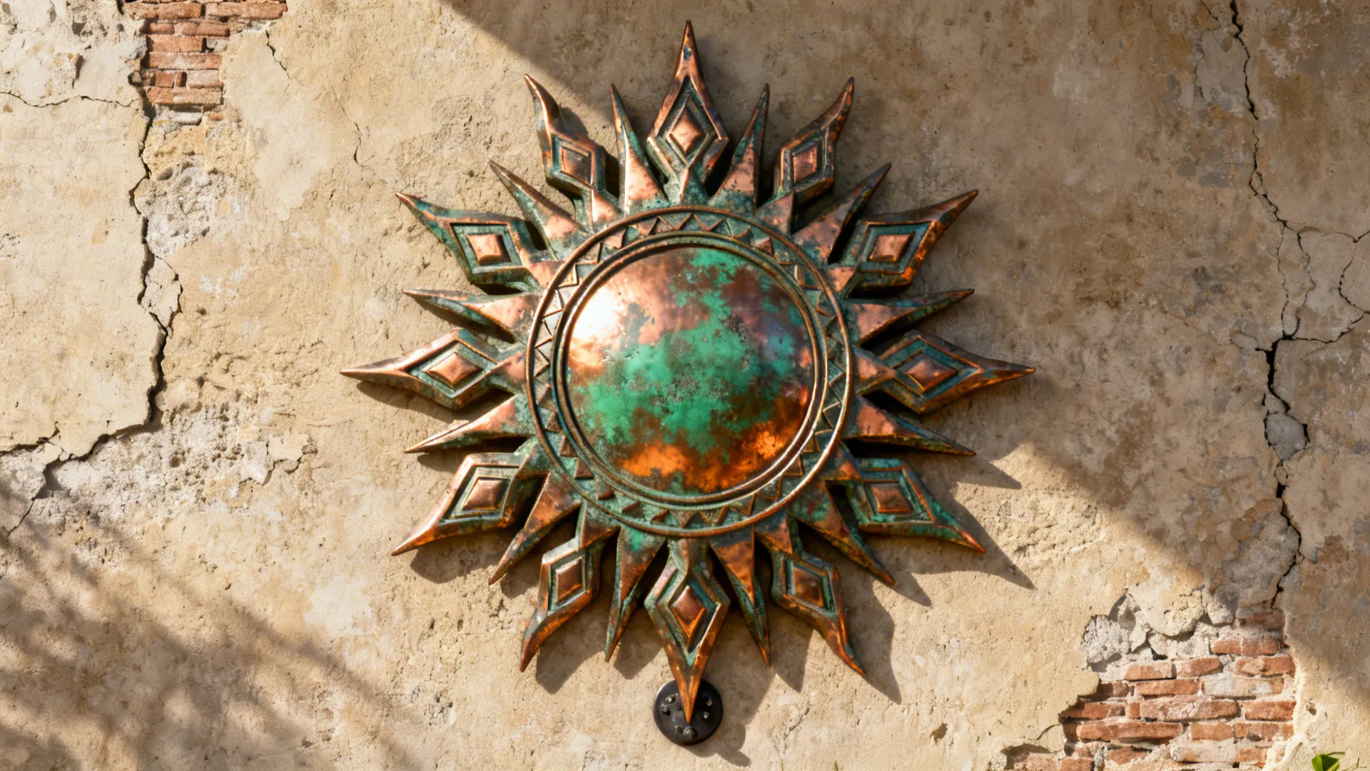 2. Metal and Patina Accents