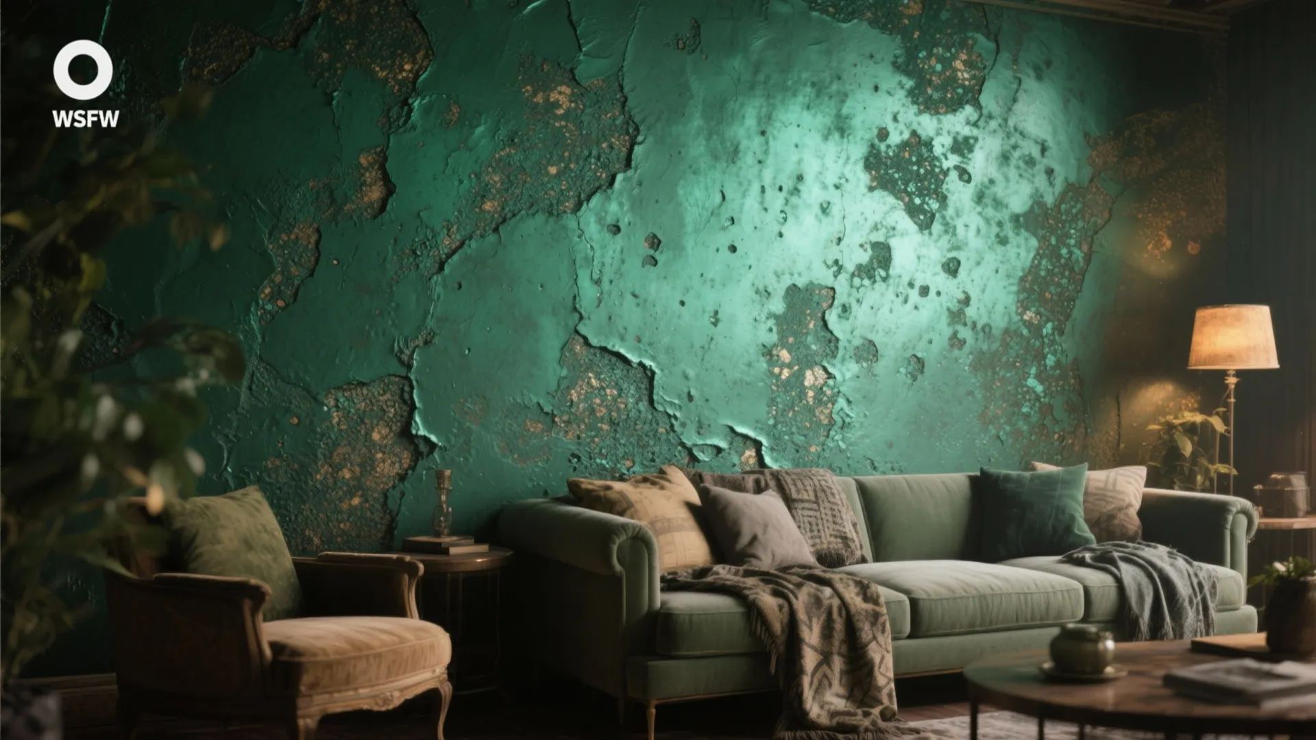 4. Patina Green for Vintage Vibes