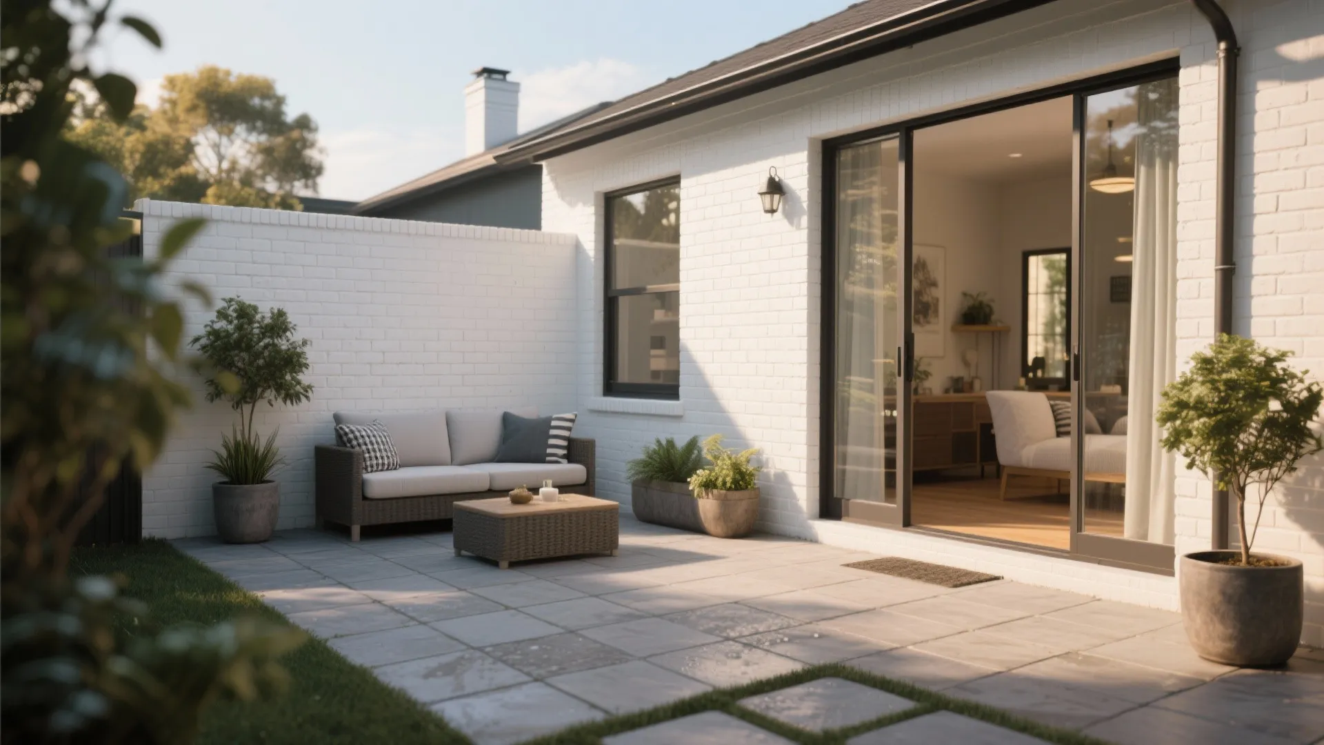 5. Outdoor-Indoor Flow with Patio Accents