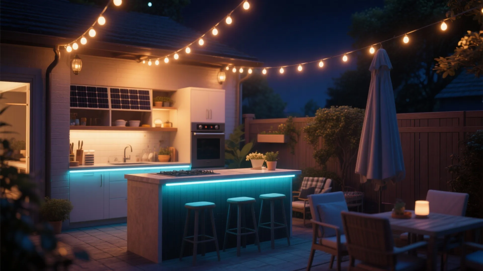 9. Lighting that Works Overtime