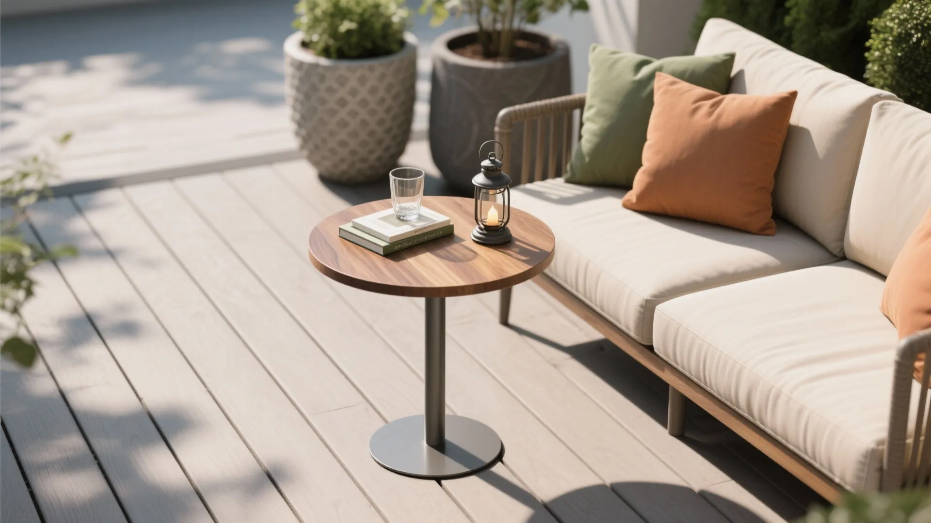 DIY Patio Side Table: Simple Steps for Outdoor Charm: 1 Minute to a Stylish Outdoor Accent—Even for Beginners