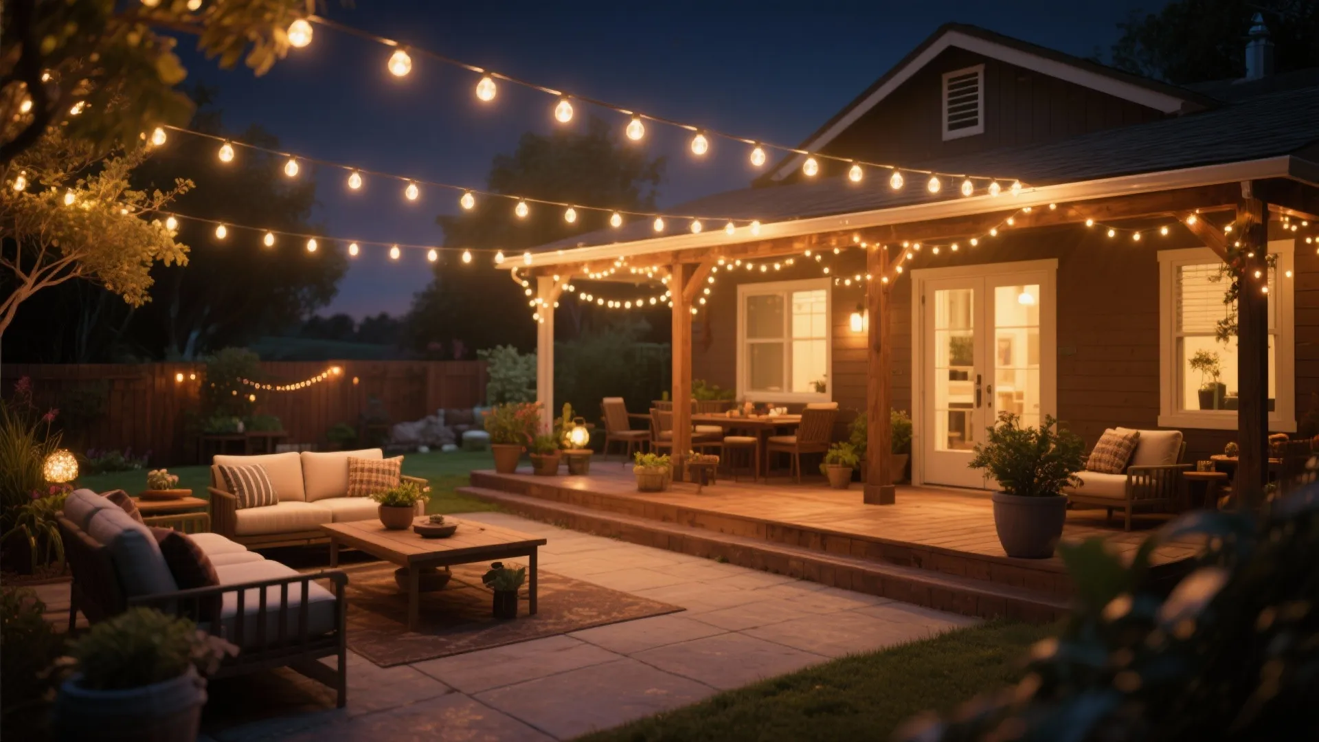 8. Patio String Lights