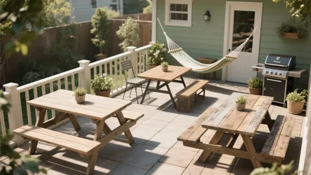 DIY Patio Table Plans: 5 Easy Ideas