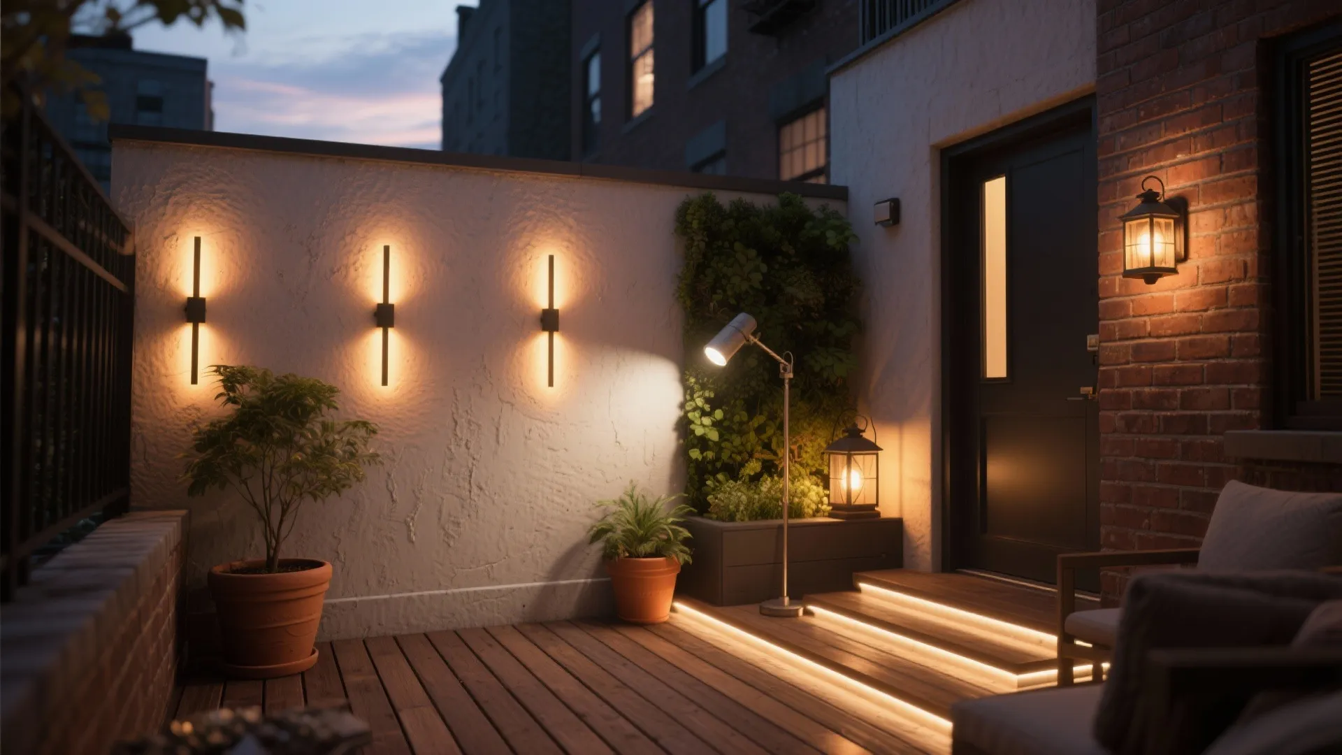 5 Patio Wall Lighting Ideas for Small Outdoor Spaces: Creative, practical patio wall lighting solutions I use in tight outdoor areas