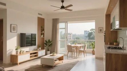 3 BHK Apartment Design in Patna: 5 Smart Ideas