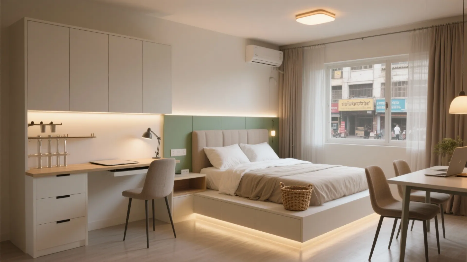 Single Room in Boring Road Patna: Smart Small Space Design Ideas: 1 Minute to Upgrade Your Single Room in Boring Road, Patna