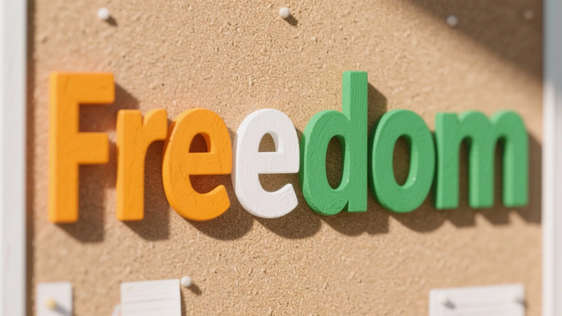 2. Patriotic Typography Art