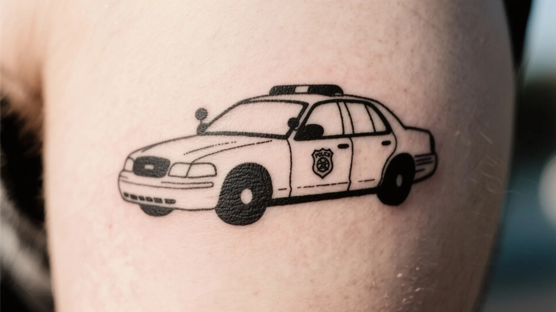 6. Patrol Car Silhouette