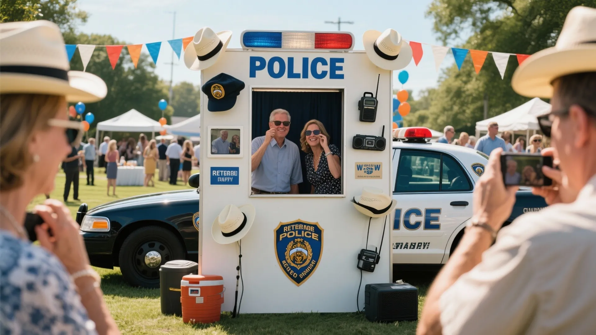 9. Patrol Car Photo Booth