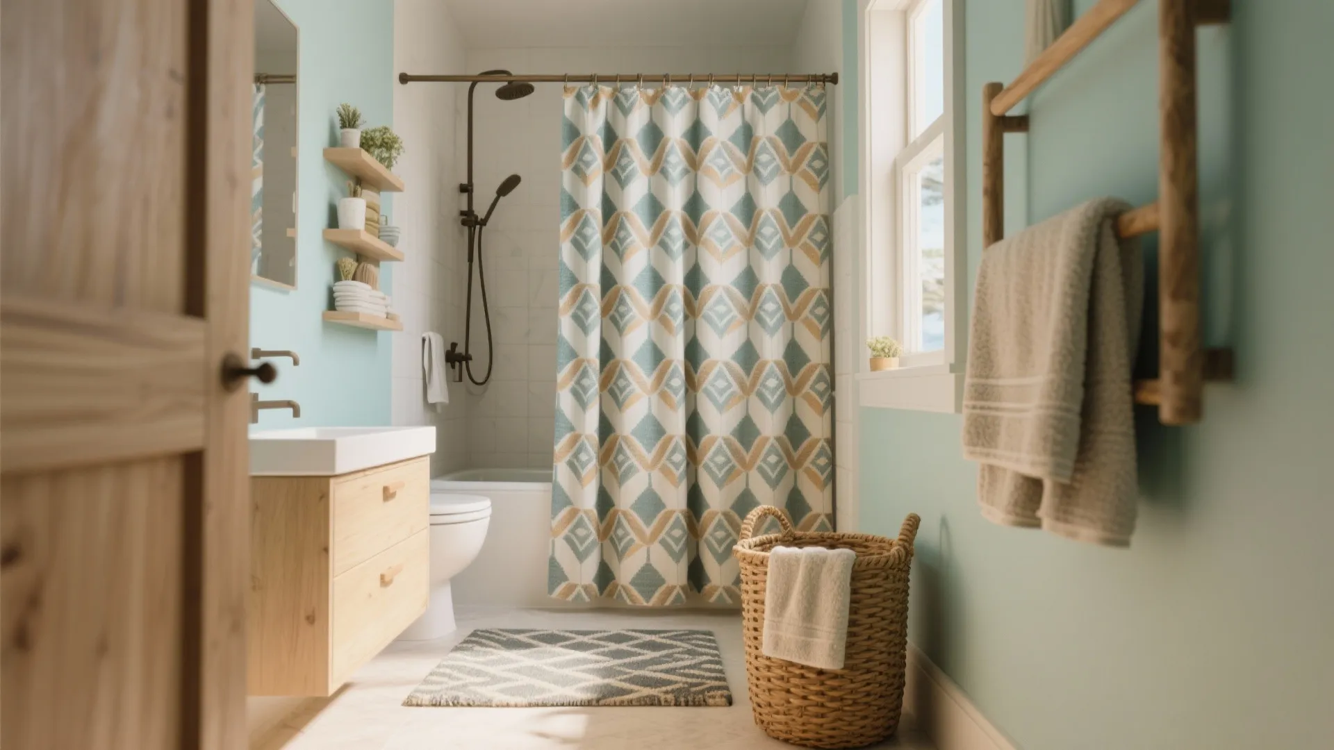 3. Mix Patterns but Respect Scale