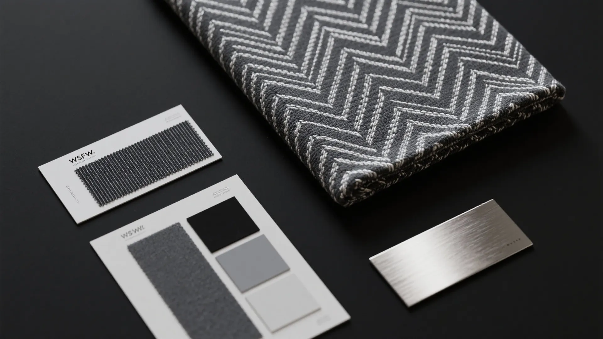Idea 4: Use pinstripes or geometrics for gentle contrast