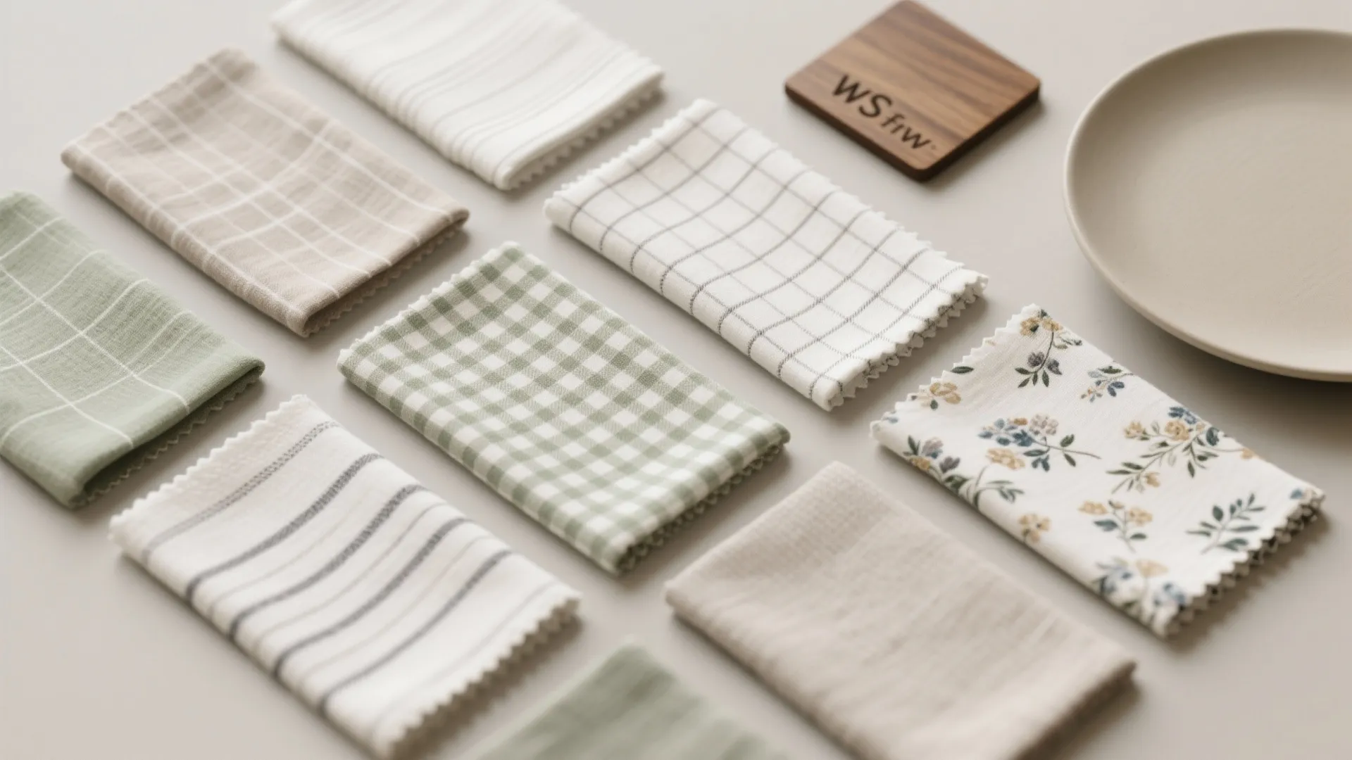 Idea 4: Scale-smart patterns—thin stripes, small checks, or micro florals