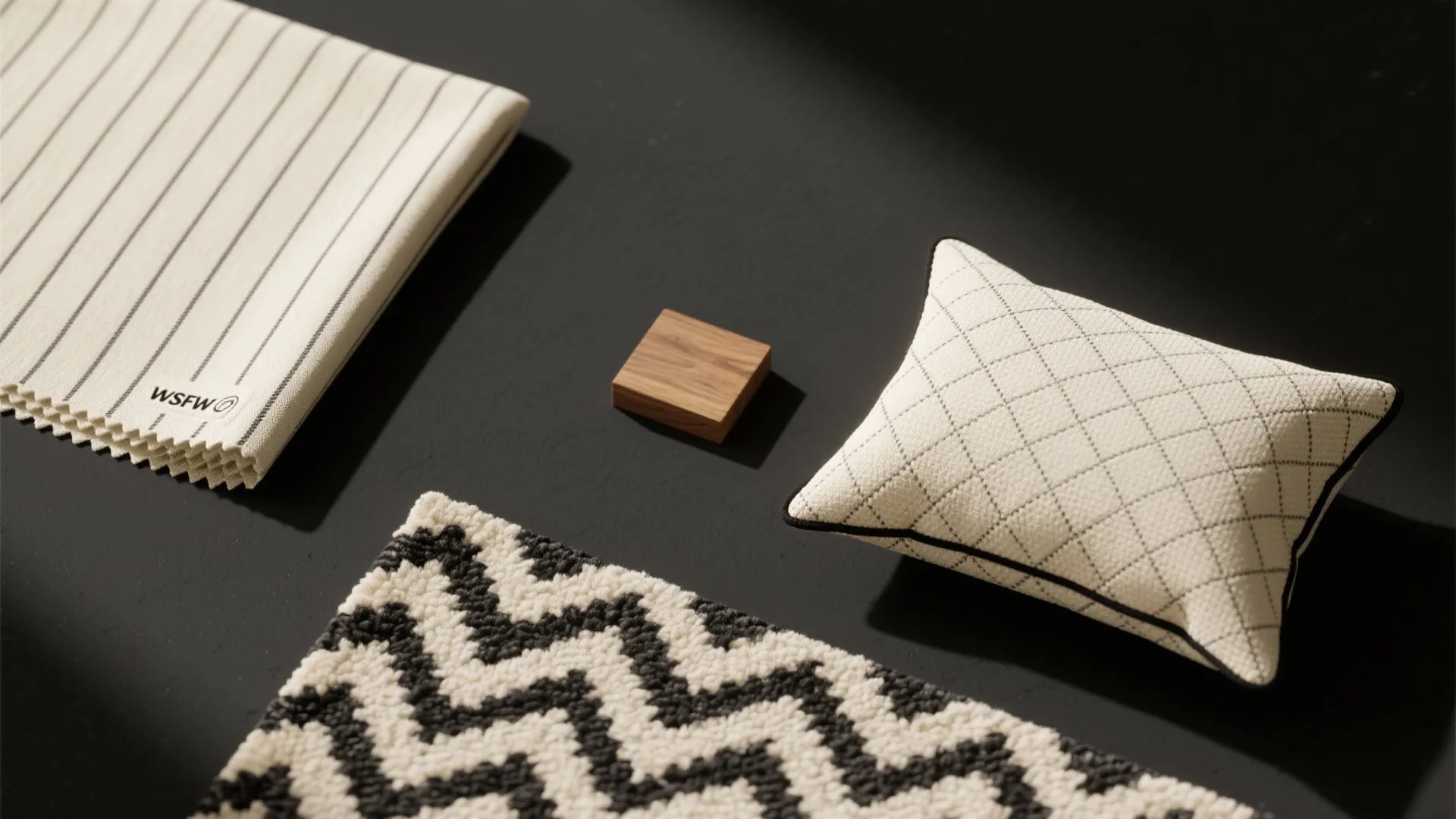 Idea 4: Patterns with discipline (pinstripes, herringbone, micro-geometrics)