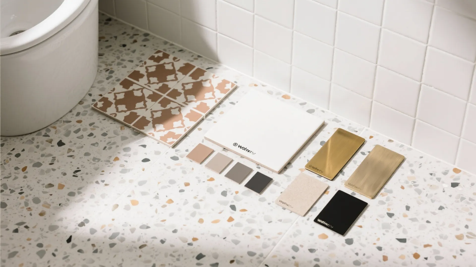 Pattern Play: Terrazzo and Encaustic Accents