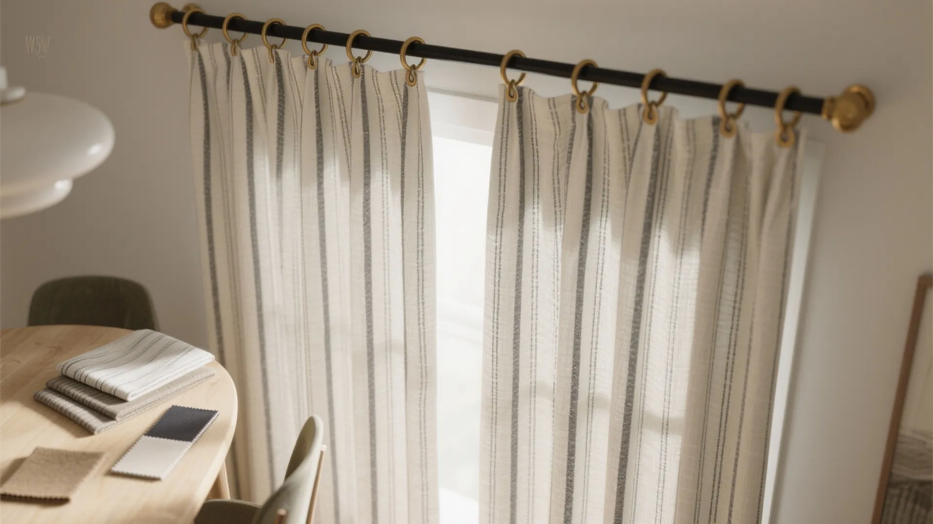 Pattern with Restraint: Small Prints or Vertical Stripes