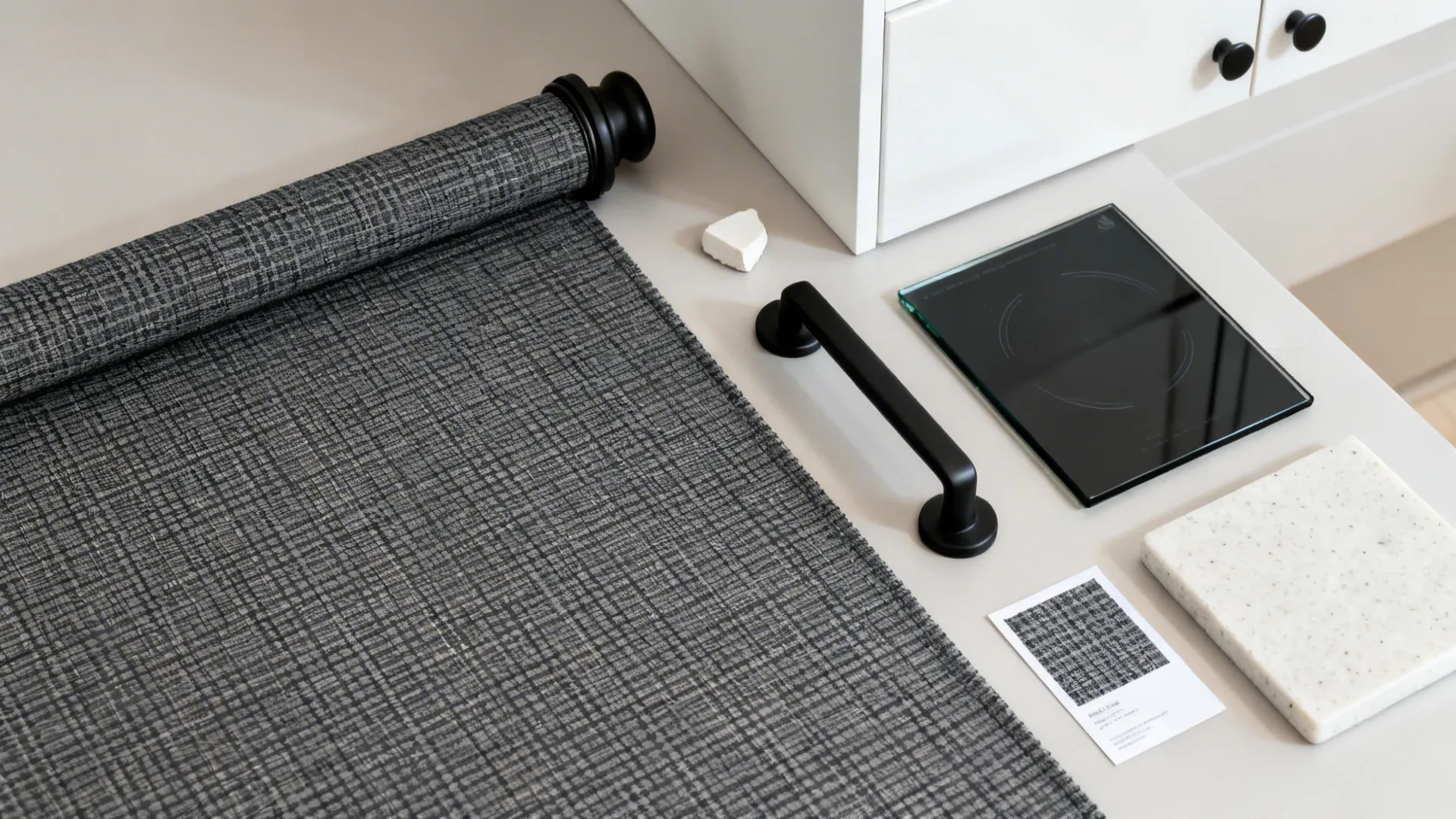 Printed statements that punctuate small spaces