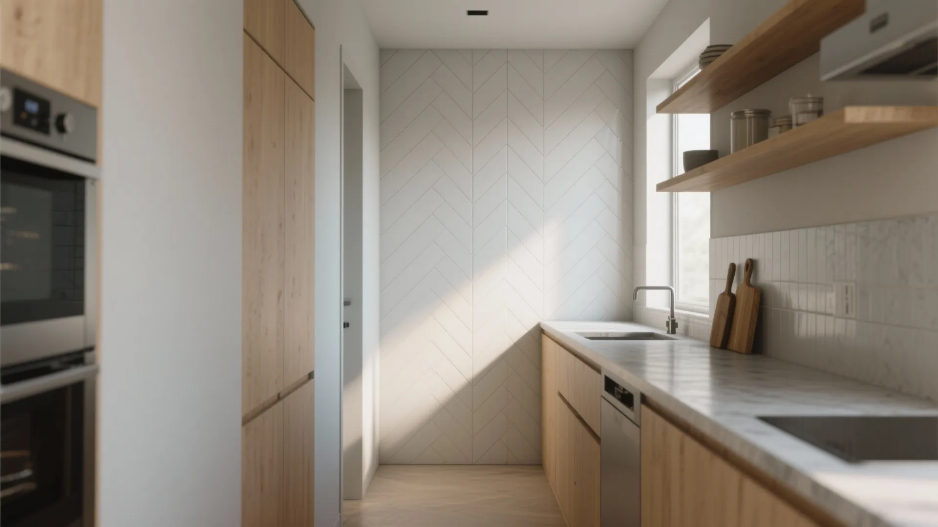 Pattern Play That Tricks the Eye (Herringbone, Chevron, and Clean Grids)