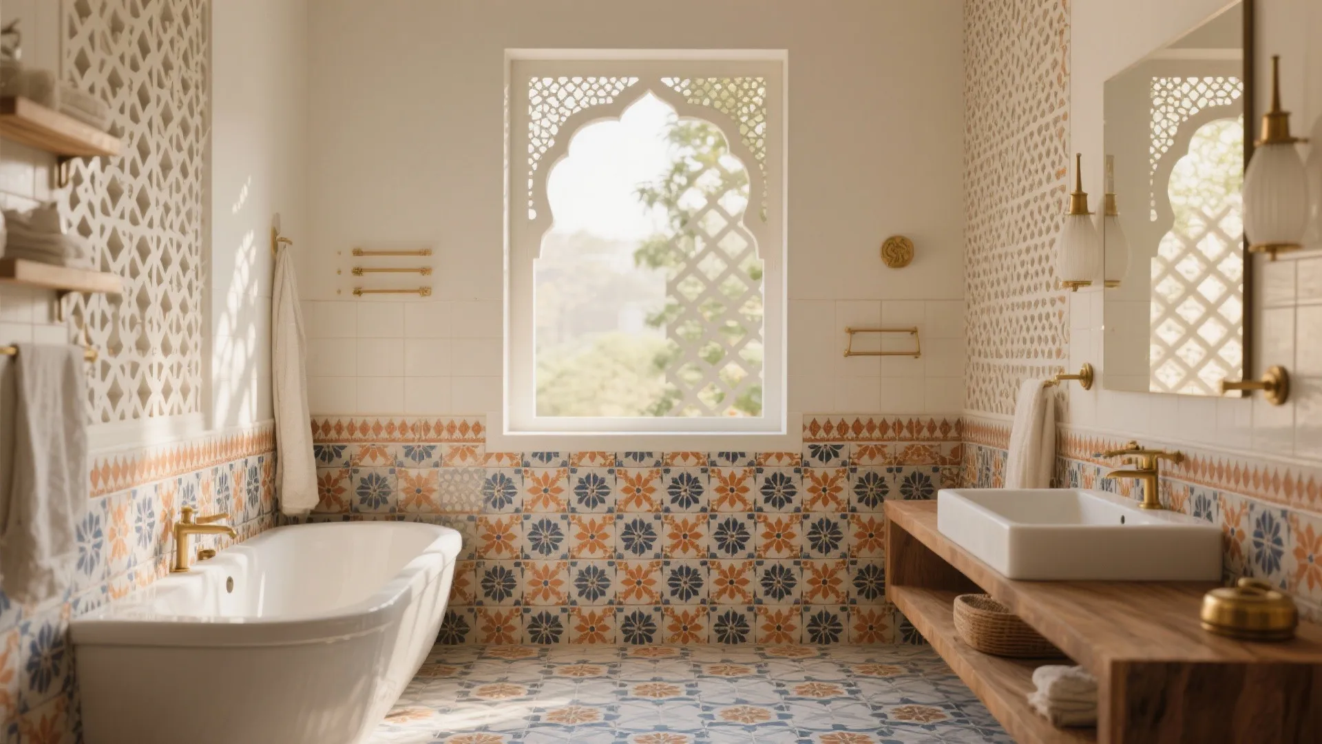 Patterned Tiles and Jaali Details That Photograph Beautifully