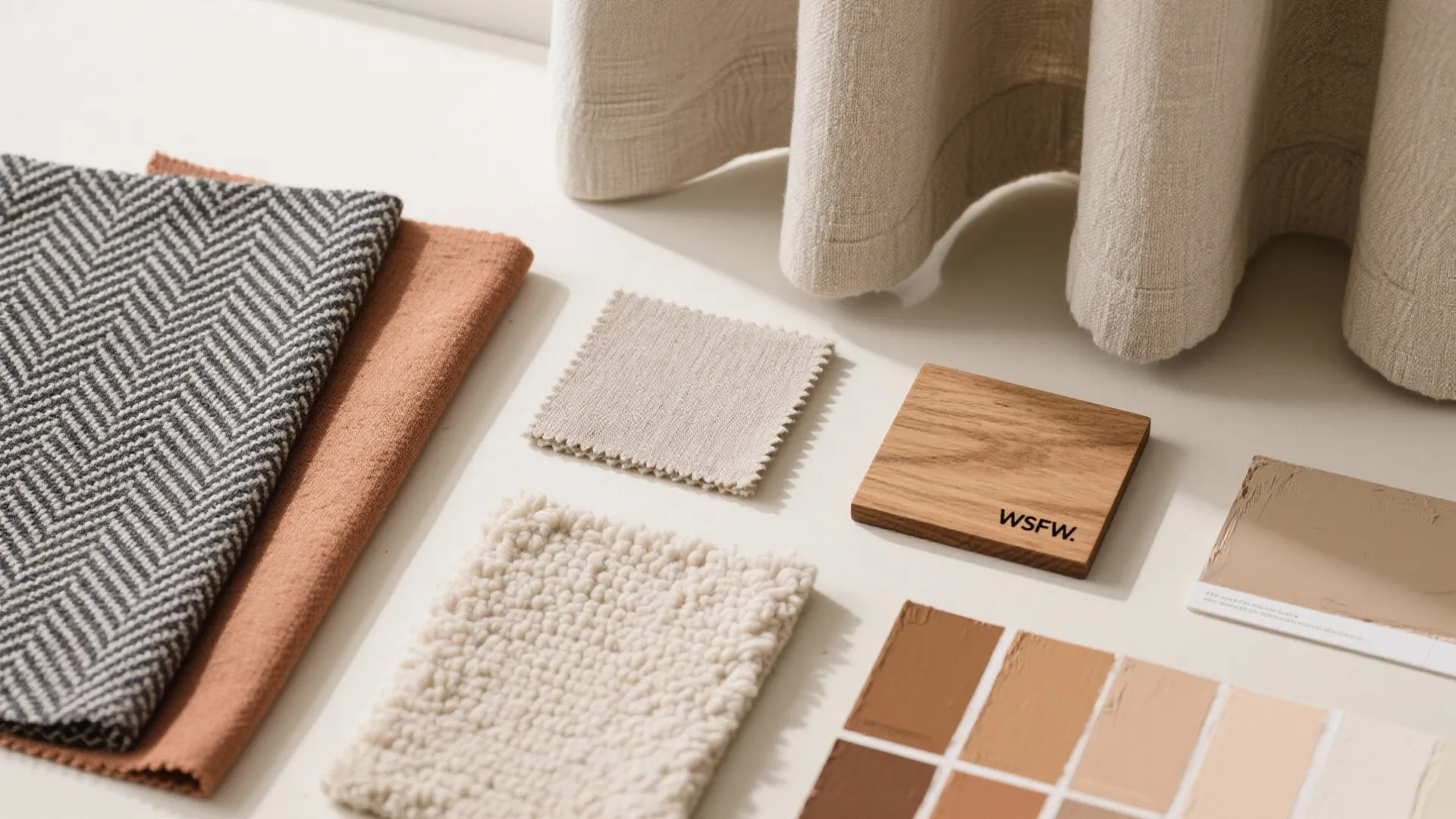 4) Patterned Drapes as a Focal Point