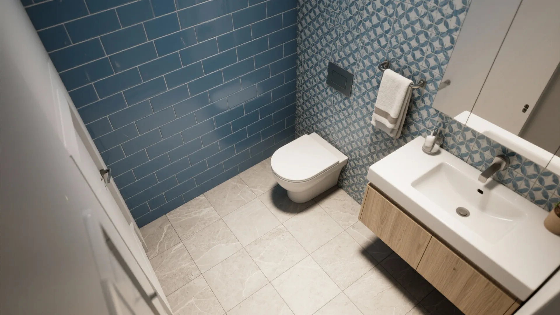 4. Pattern mixing with neutral tiles