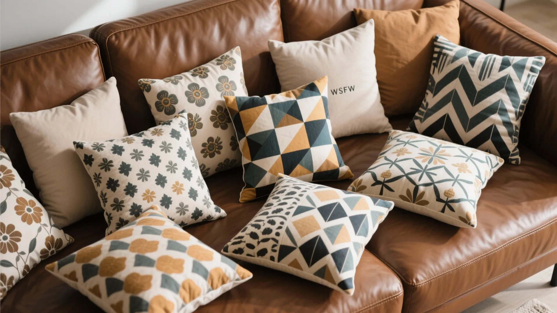 Throw Pillows with Patterns
