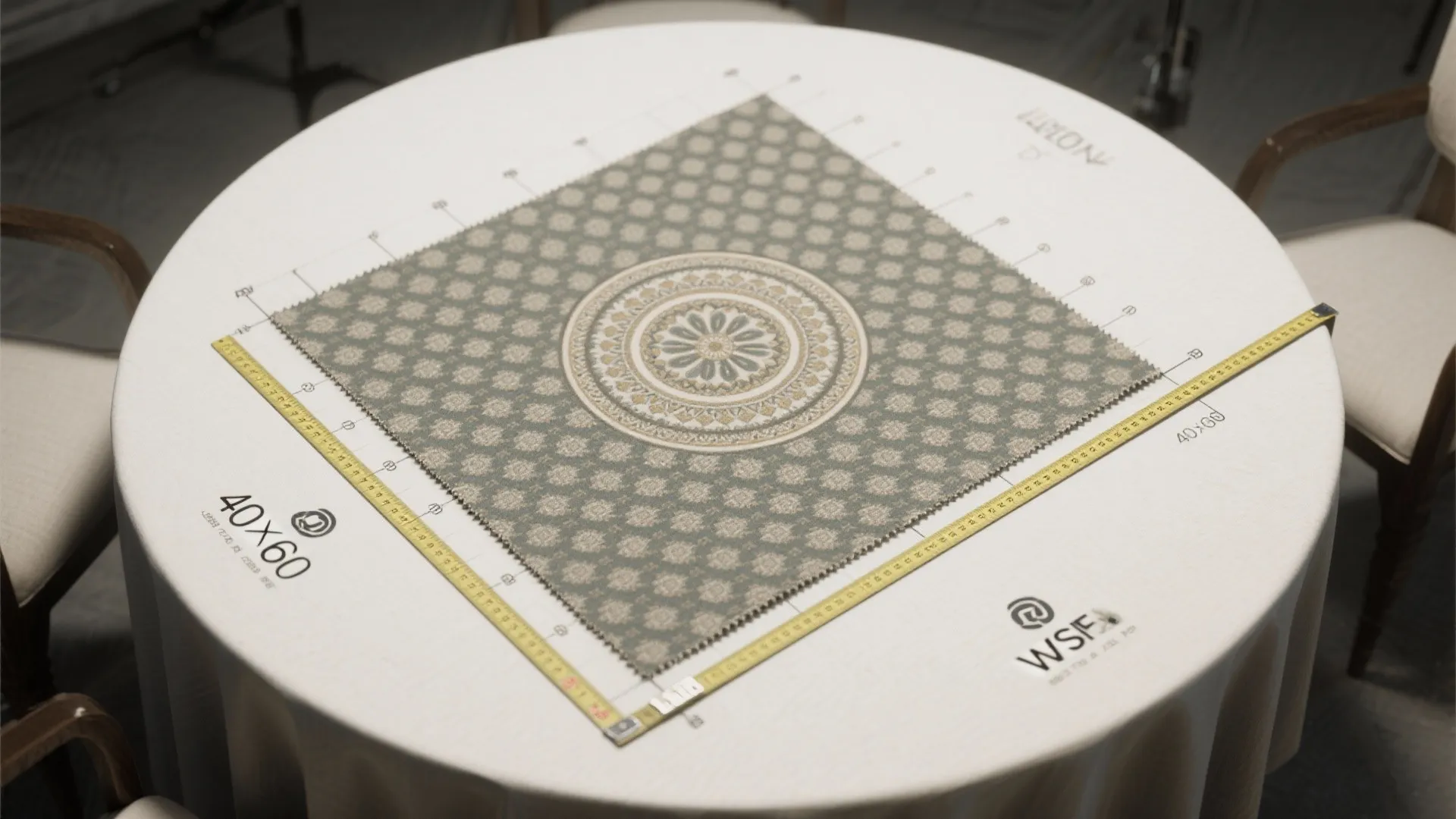 4. Pattern Scale and Placement — make the print work for you