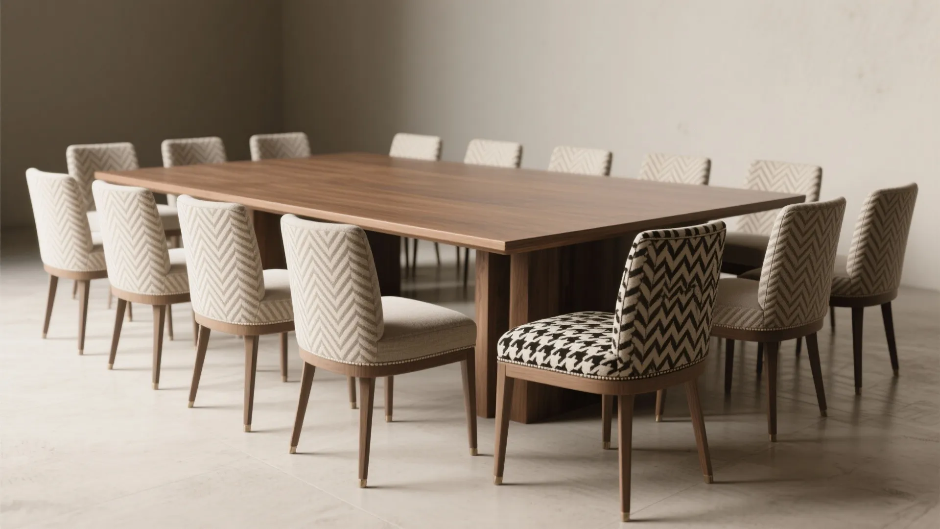 4. Pattern play: mix scale and texture