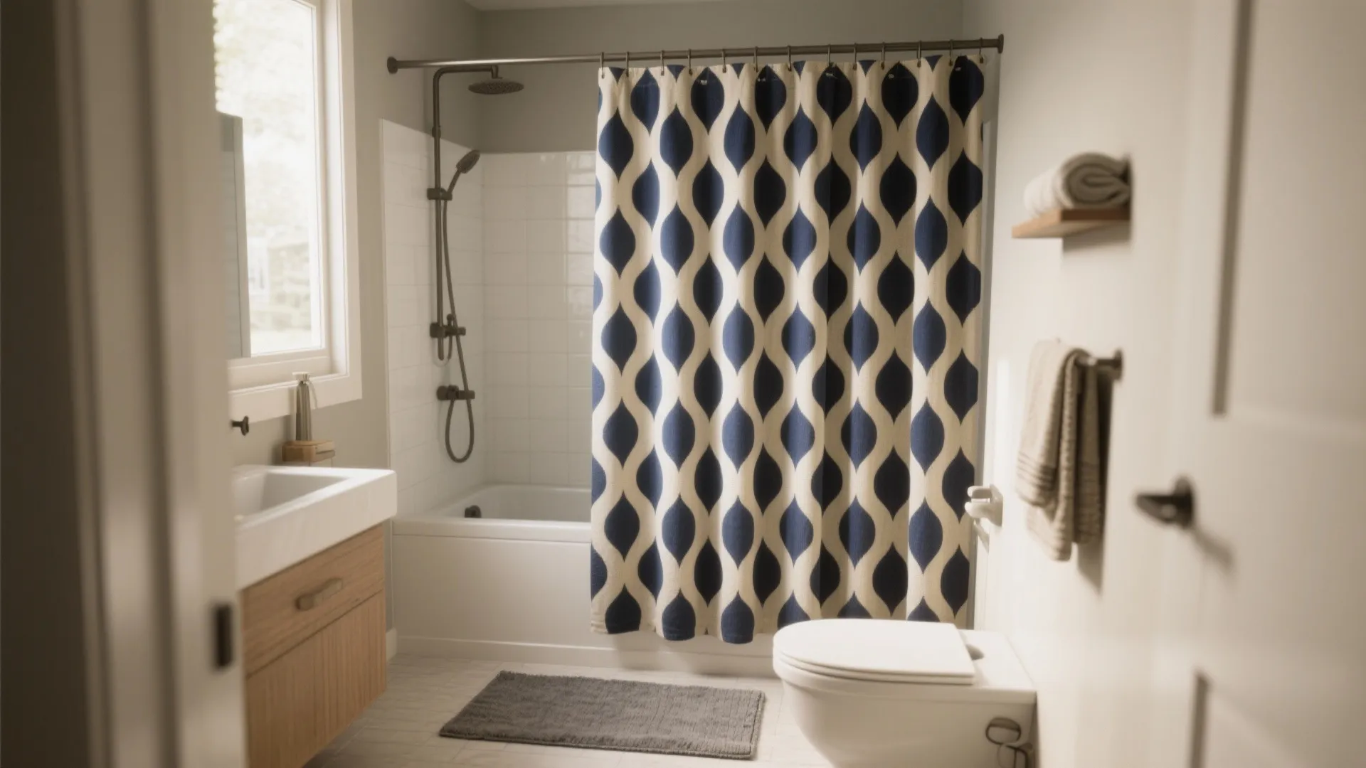 Bathroom Shower Curtain Decor: 5 Ideas