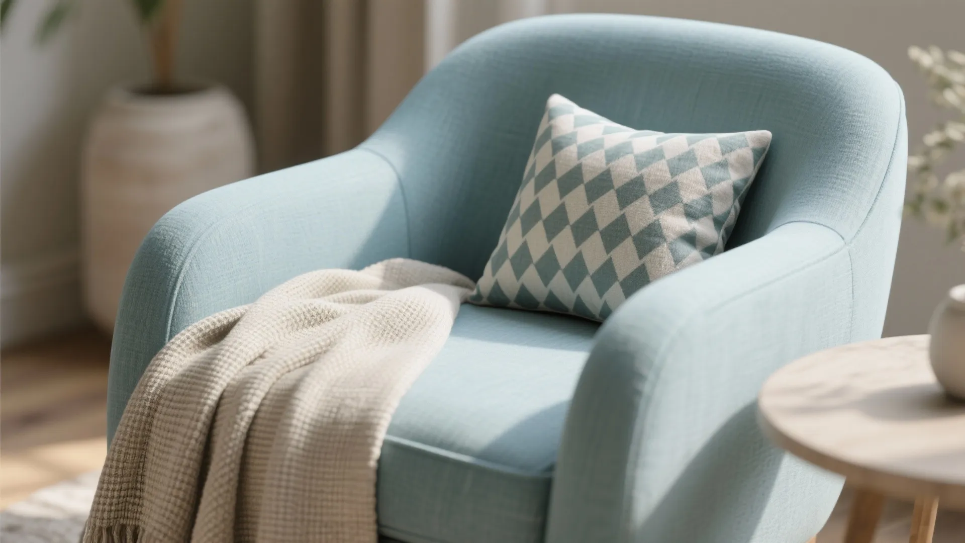 4. Pattern Play with Subtle Prints