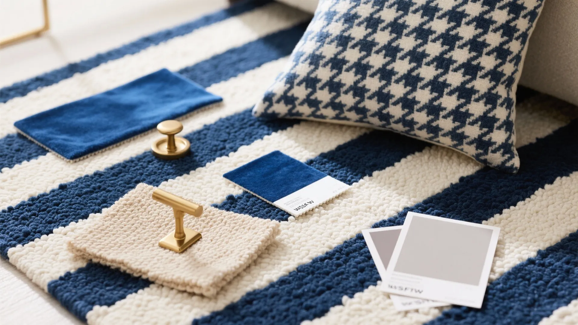 4) Pattern play: stripes and micro-prints