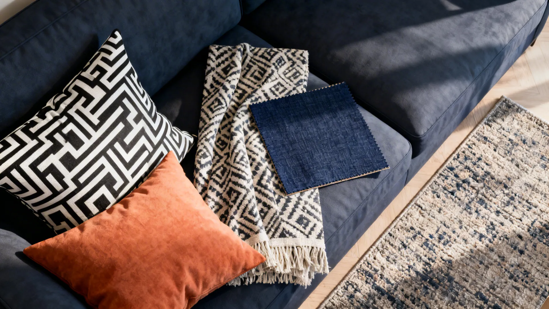 4. Pattern Play with Graphic Textiles