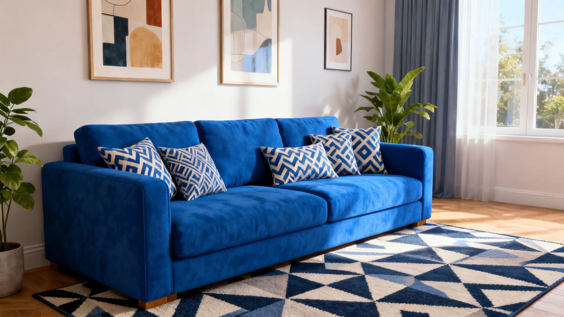 5. Add patterned accents for playful energy