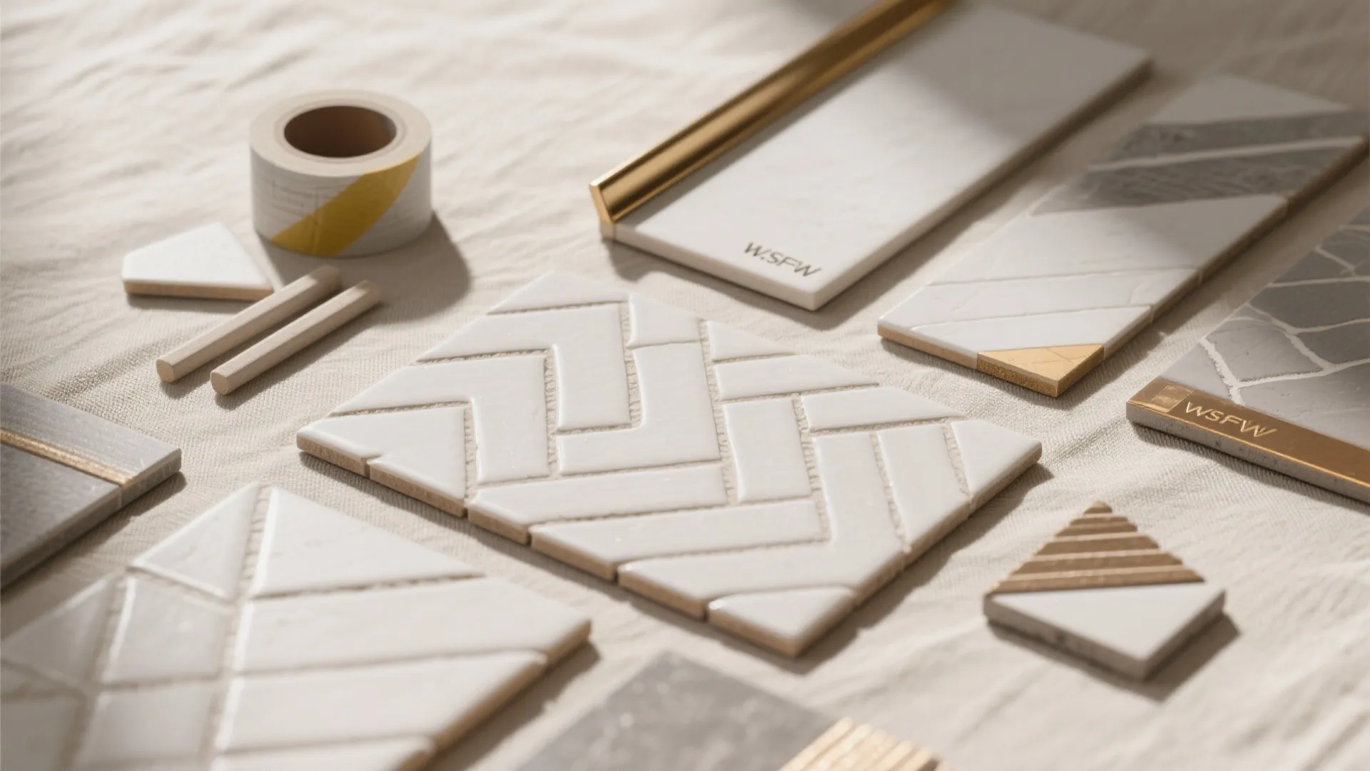 Pattern with Restraint: Herringbone or Chevron Accents