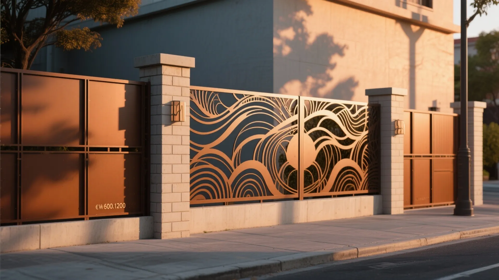 4) Patterned Screens as a Street-Side Statement