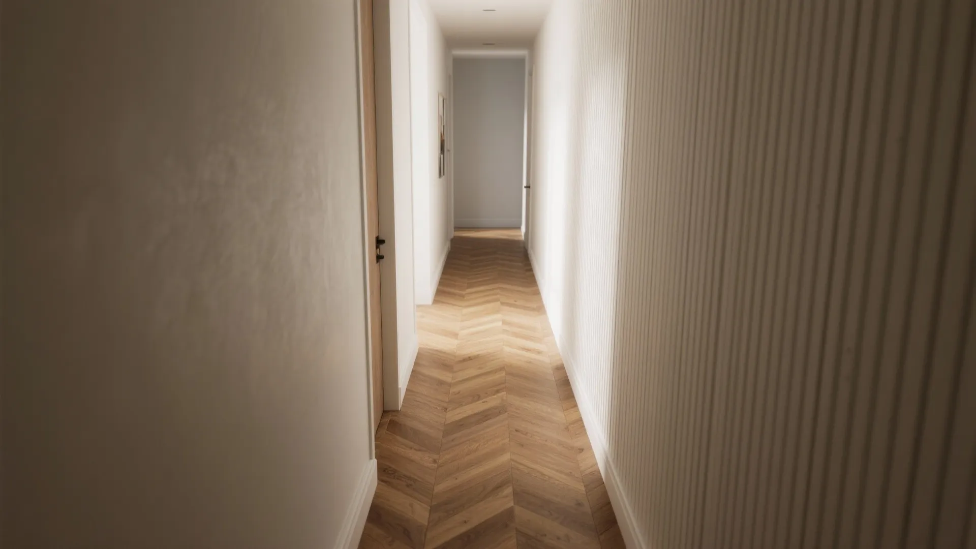 Directional Illusions: Patterns That Stretch the Room
