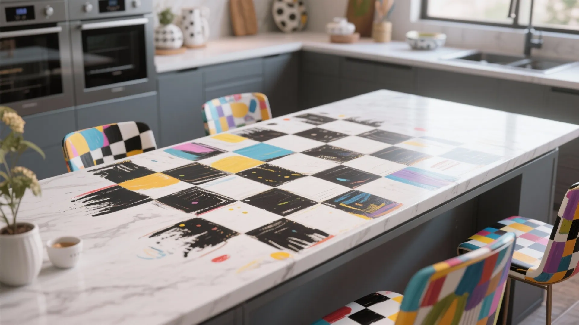 10. Mural or Pattern Top