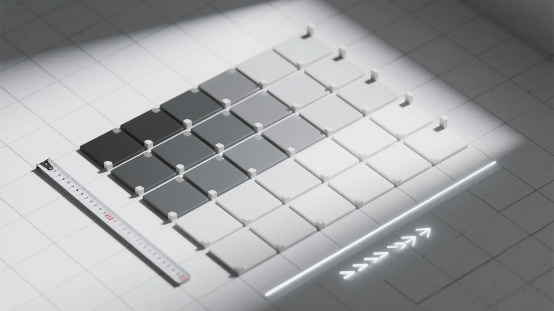 Parametric Patterns with Mixed Finishes