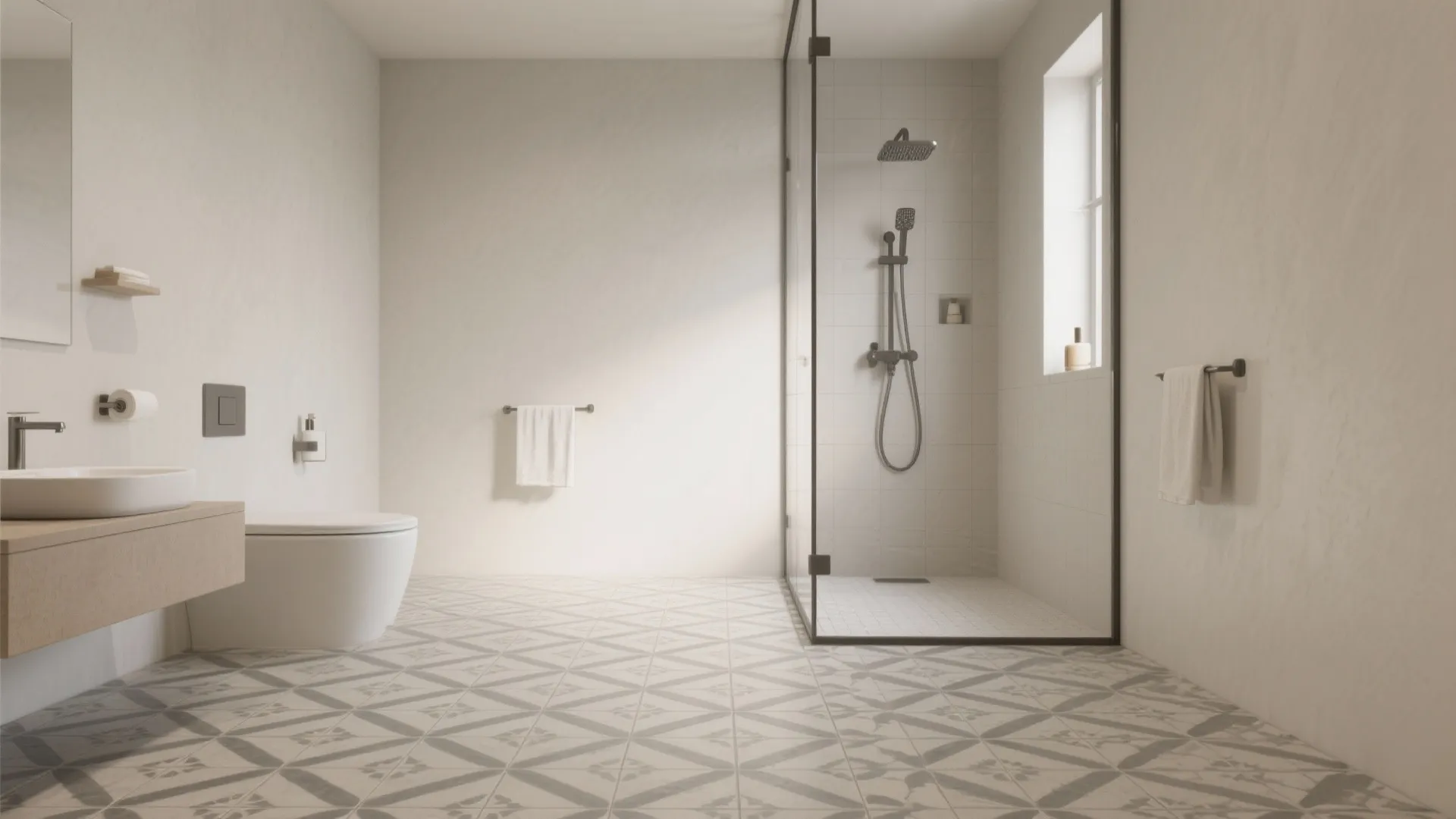 Pattern Play with Encaustic-Look Vitrified