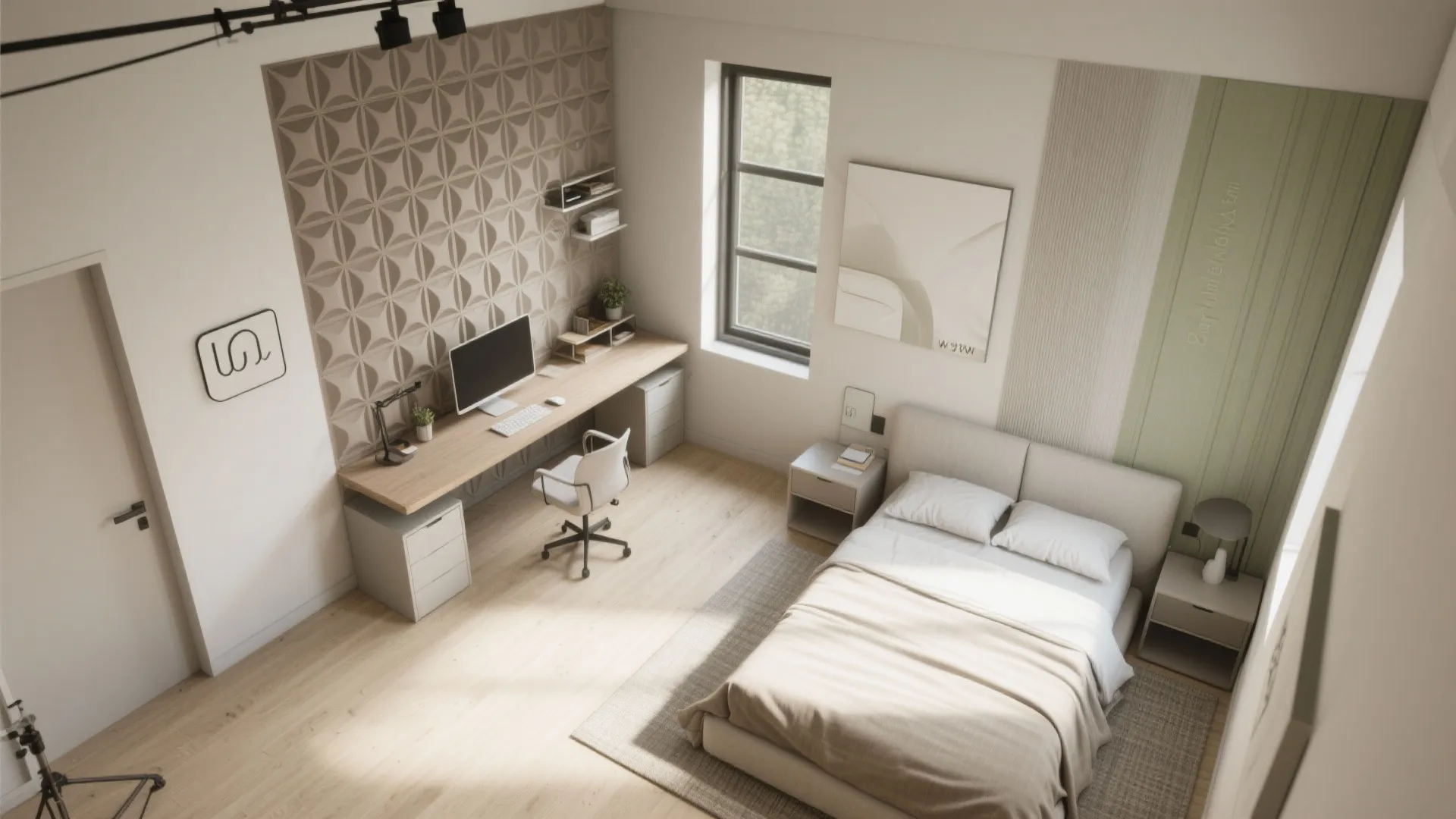 2) Pattern zoning: define micro-areas