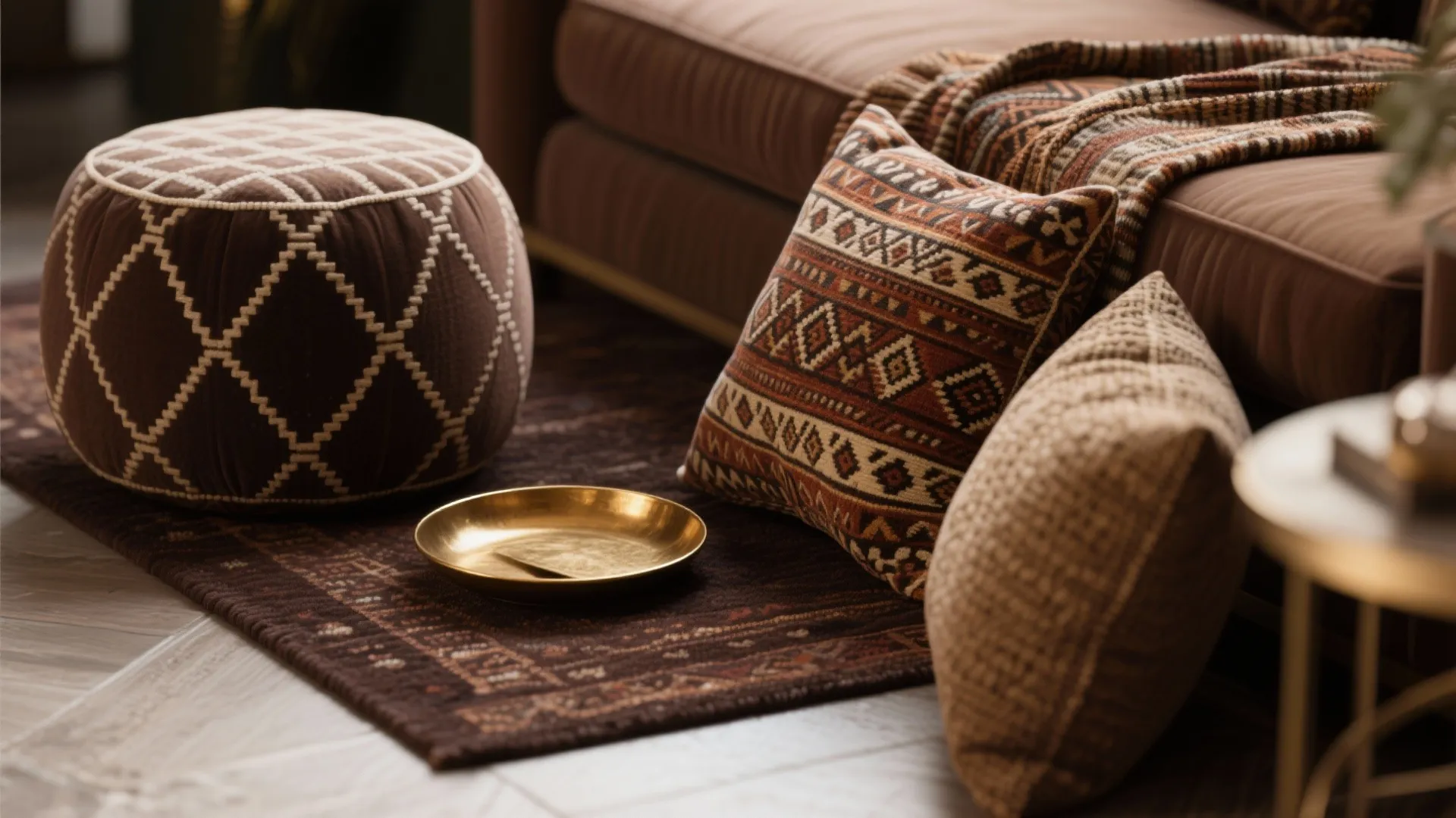 4. Add pattern with layered accessories