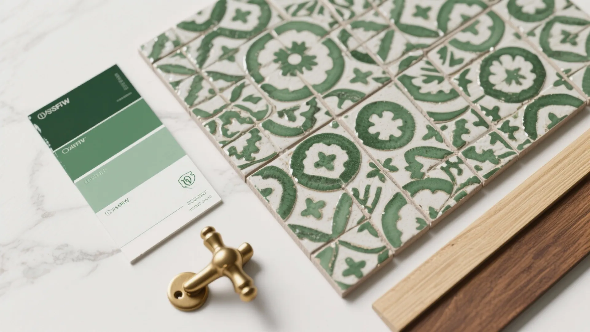 4. Patterned Backsplash for Visual Interest