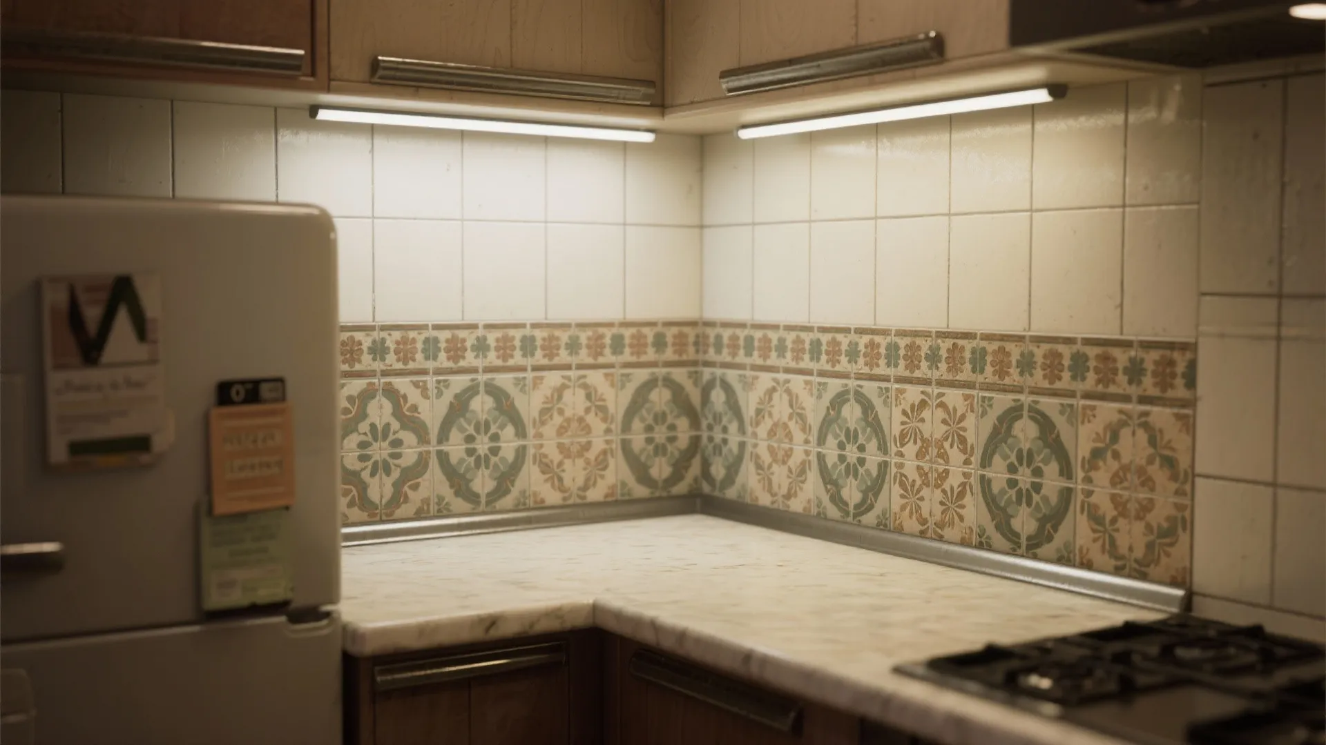 4. Patterned Ceramic Tiles as a Statement Band