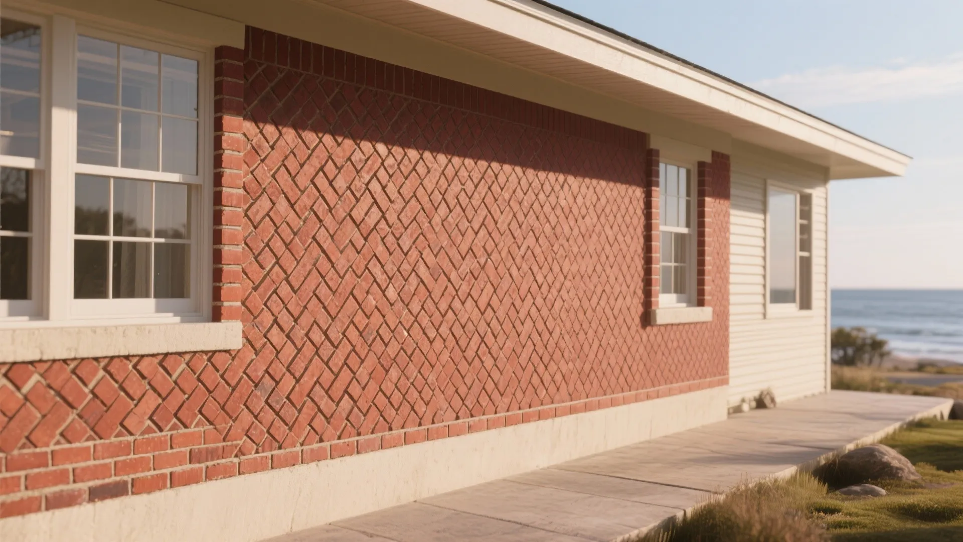 2. Textured Brickwork with Patterns